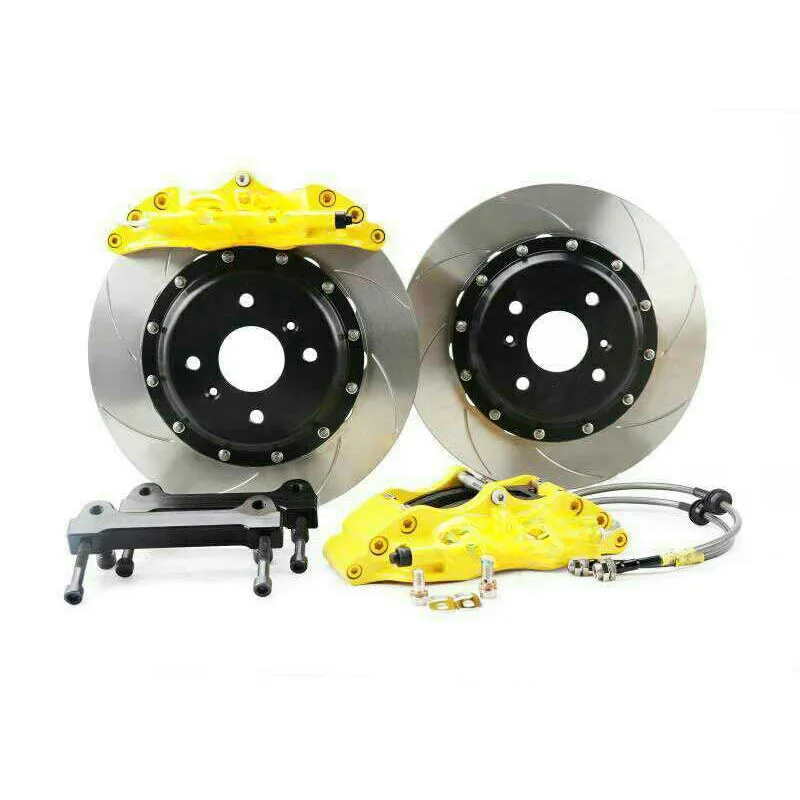 Factory Wholesale 5200 Big Brake 4 Pot Kit 330*28mm Disk For VW Polo BMW W204 Front And Rear 17 Inches Wheel Size