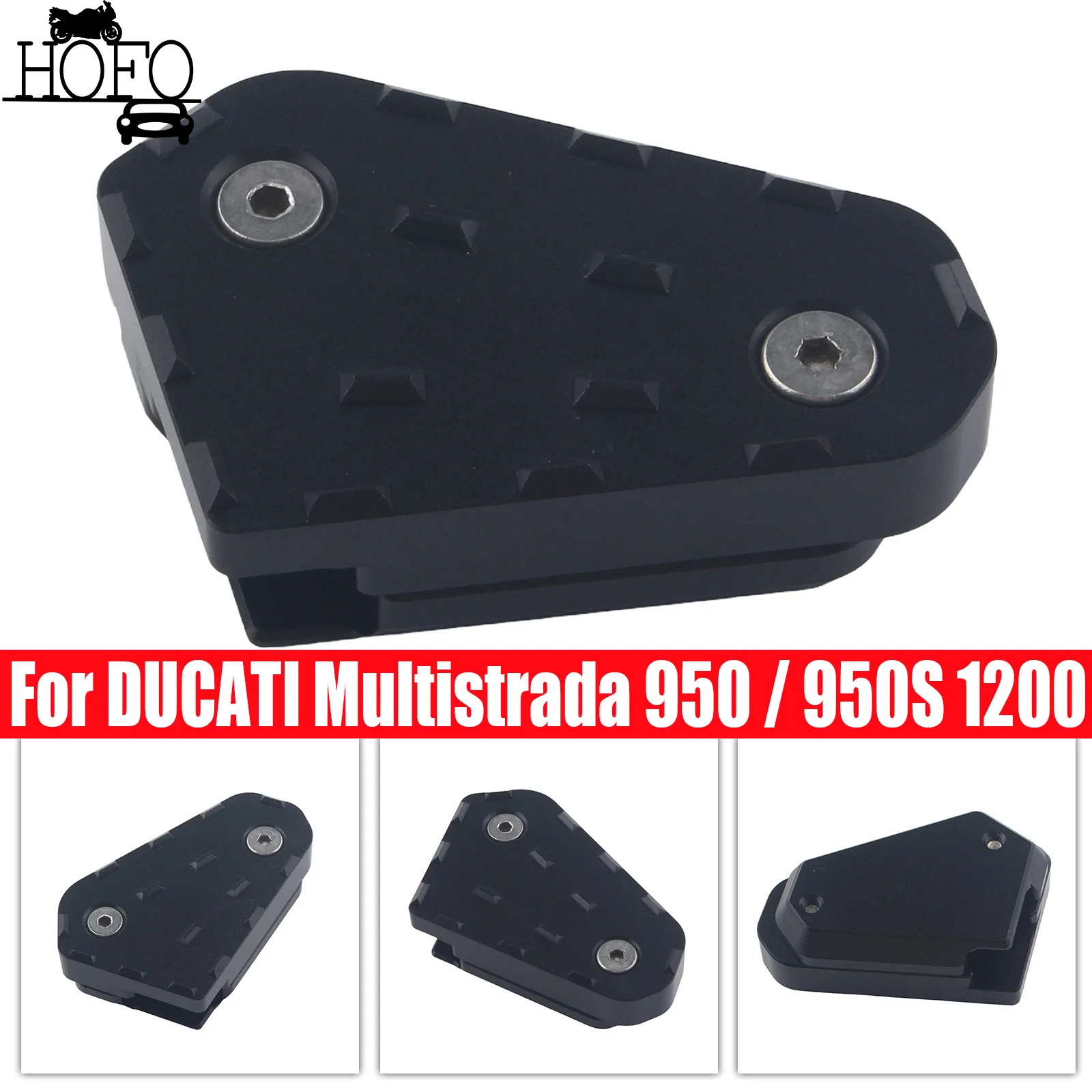 

For Multistrada 950S 1200 ENDURO 1260 Foot Brake Lever Peg Pad Enlarge Footrests