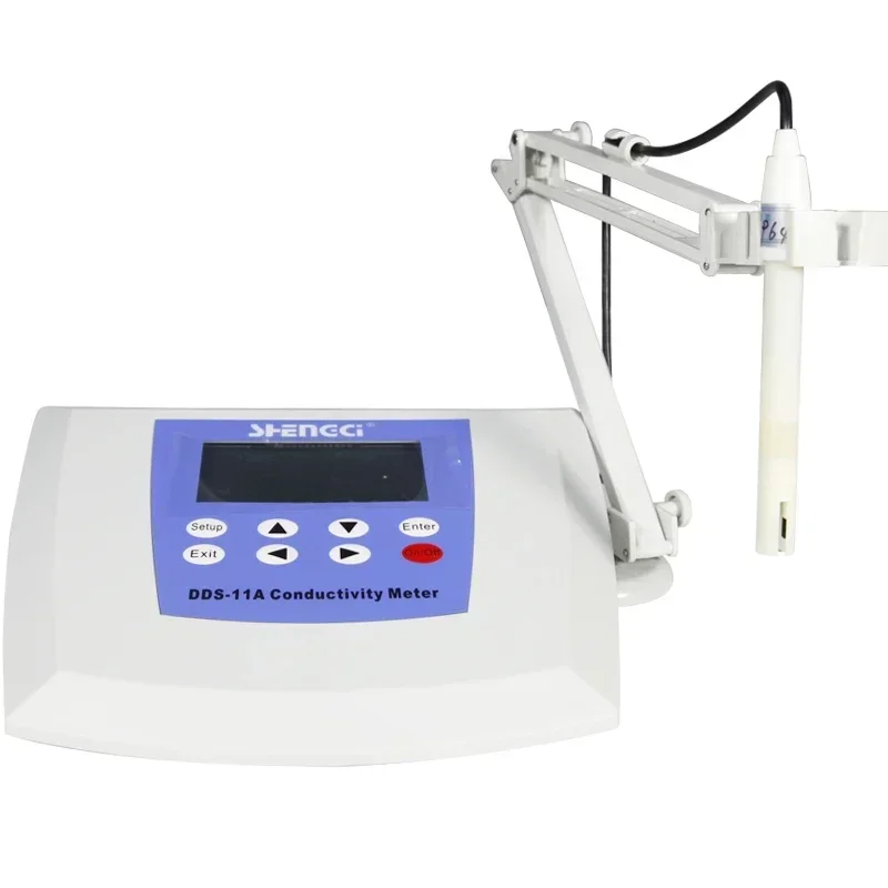 Sewage treatment, power plant pure water DDS-307 manual temperature compensation digital pure water conductivity meter