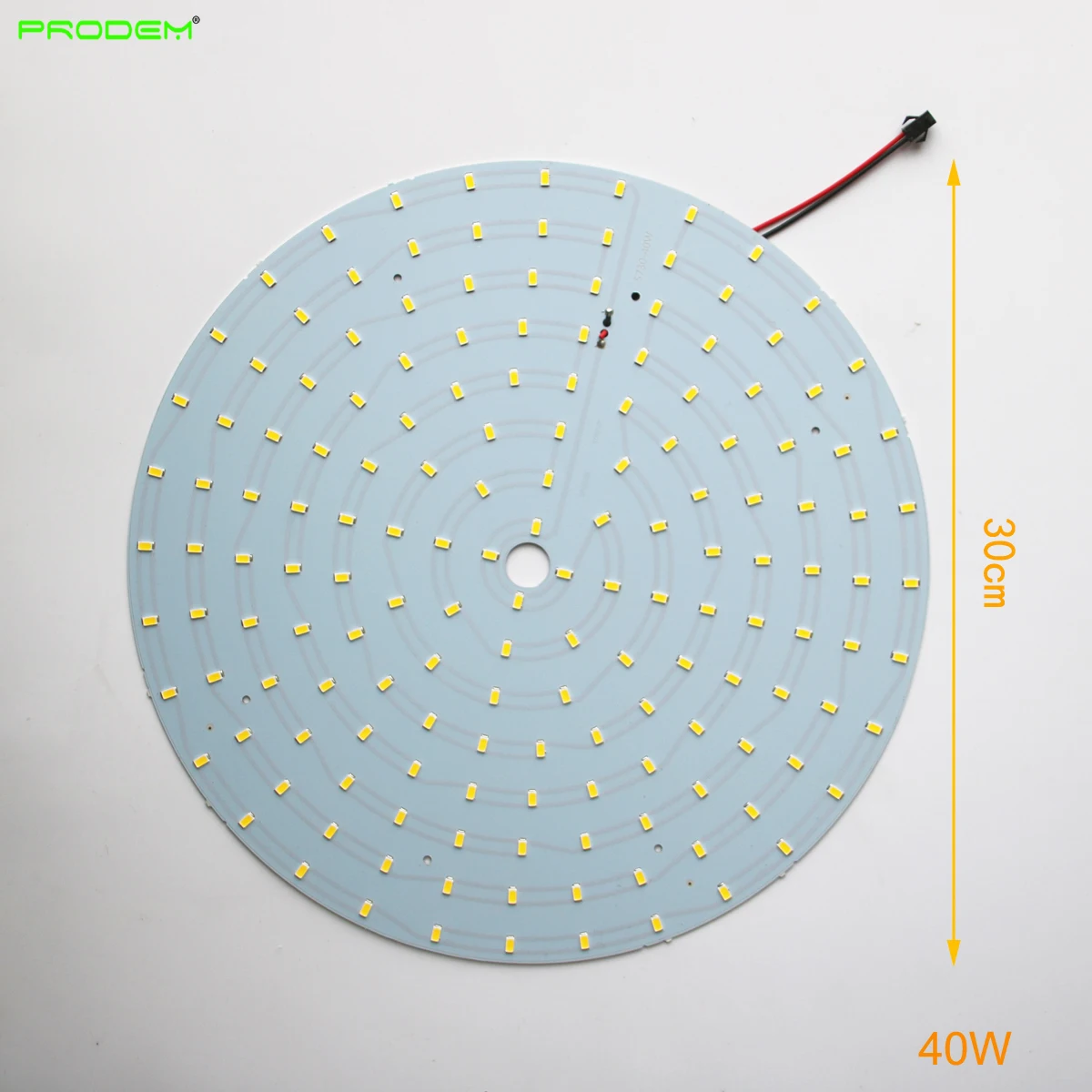 DIY Install LED Disc Surface Mounted 40W Panel PCB dia30cm cold white warm white Circular Board