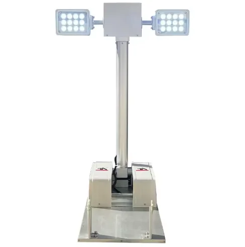 Mobile Telescopic Vehicle Roof Antenna Mast with PTZ Camera Video System for Telecommunication Towers