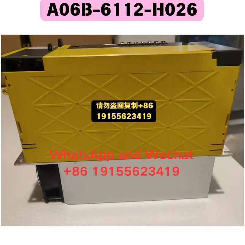 Used OEM disassembled parts A06B-6112-H026 Driver Functional test OK Quick delivery
