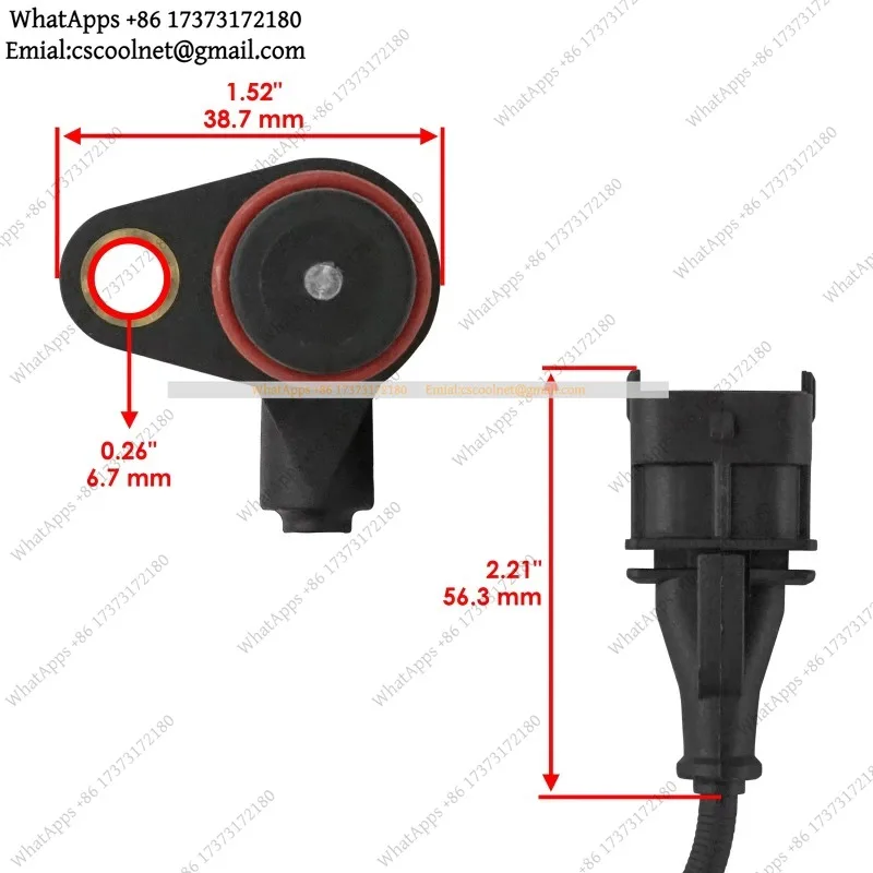 JS02 Crankshaft Position Sensor For Polaris RZR XP 900 4 XP 900 2411719 0281006201