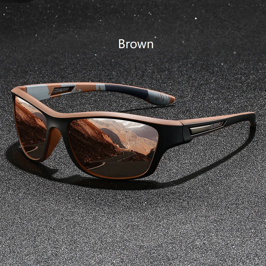 Modische Schutzbrille für Männer und Frauen, Lauf- und Bergsteiger-Sonnenbrille, Fahrrad-MTB-Brille, Outdoor-Sportbrille – Detail 7