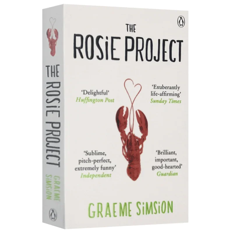 The Rosie Project Penguin, Bestselling books in english, novels 9781405915335