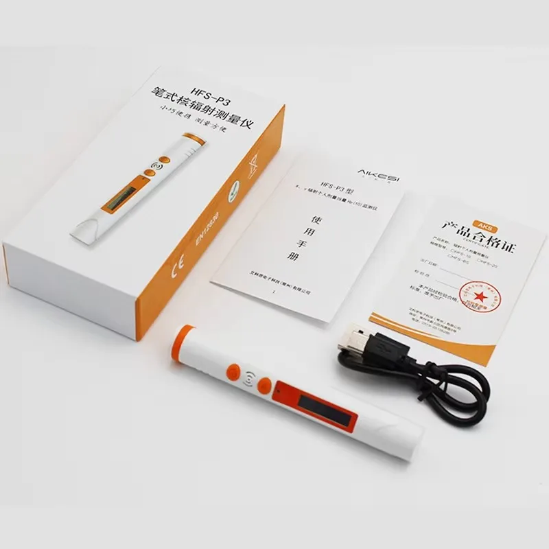 Handheld Mini Pen Digital Nuclear Radiation Detector Industrial Medical Nuclear Pollution Personal Dose Alarm Device