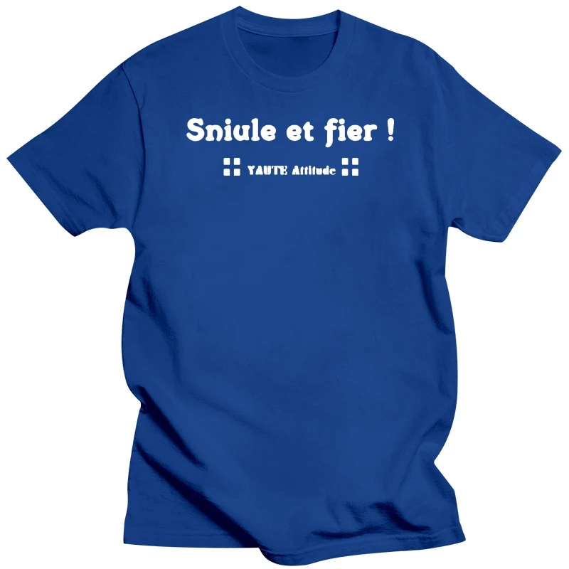 Camiseta alta SAVOIE YAUTE Sniule et Fier paresseux Humour