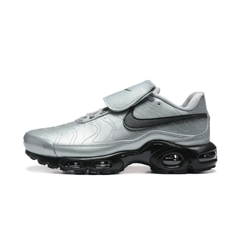 

Nike Air Max Plus Tn Tiempo Classic Low Top Life Casual Shoes Anti-slip Against Impact Men's Silver Black Grey Sneakers