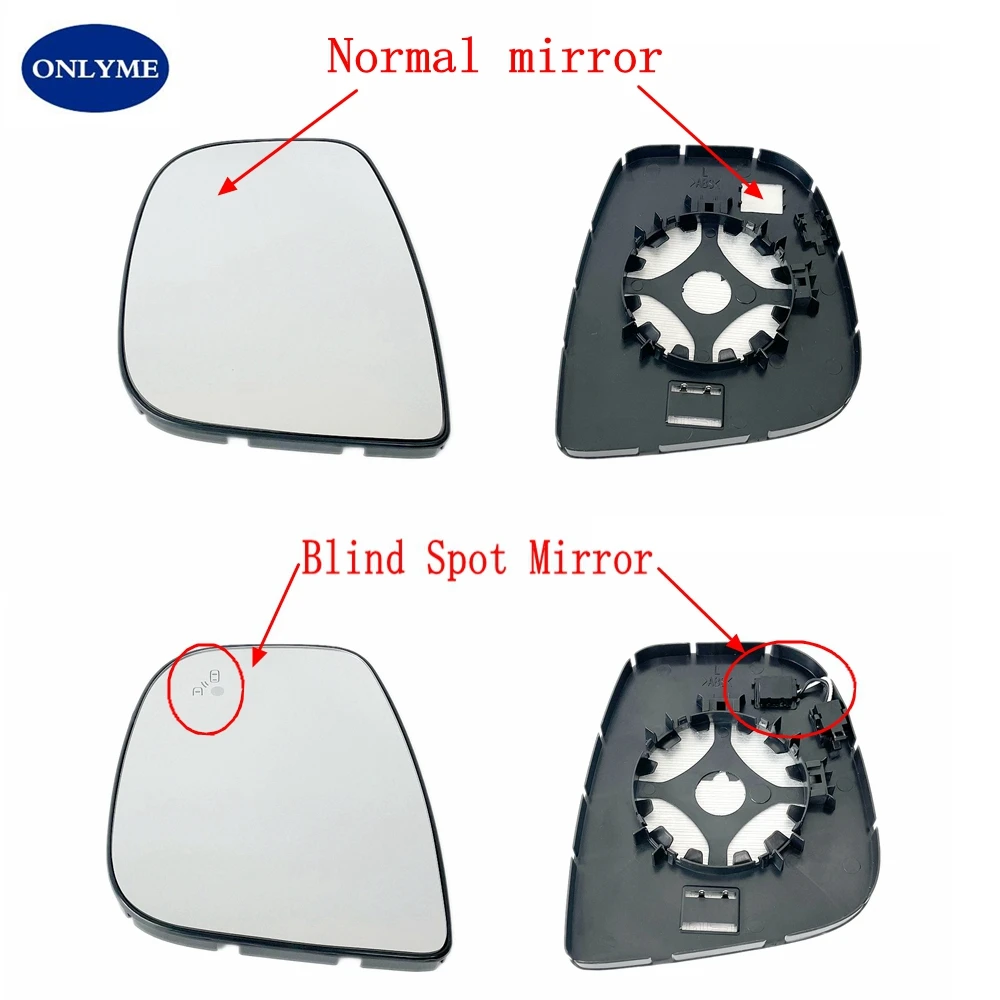 

Van Bus Heated Convex Mirror Glass With Bind Spot For Peugeot PARTNER TEPEE / EXPERT / TRAVELLER / RIFTER 2013-2022