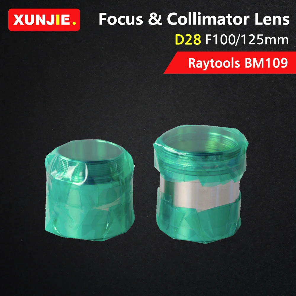 Imagem -05 - Raytools-foco Laser de Fibra Lente Colimadora Cabeça de Corte a Laser para Raytools Bm109 D28 F100 125 mm Alta Qualidade