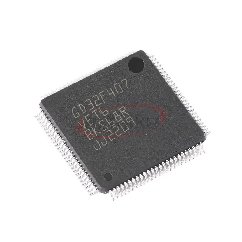 Новый оригинальный микроконтроллер GD32F407VET6 LQFP-100 32 Bit микроконтроллер