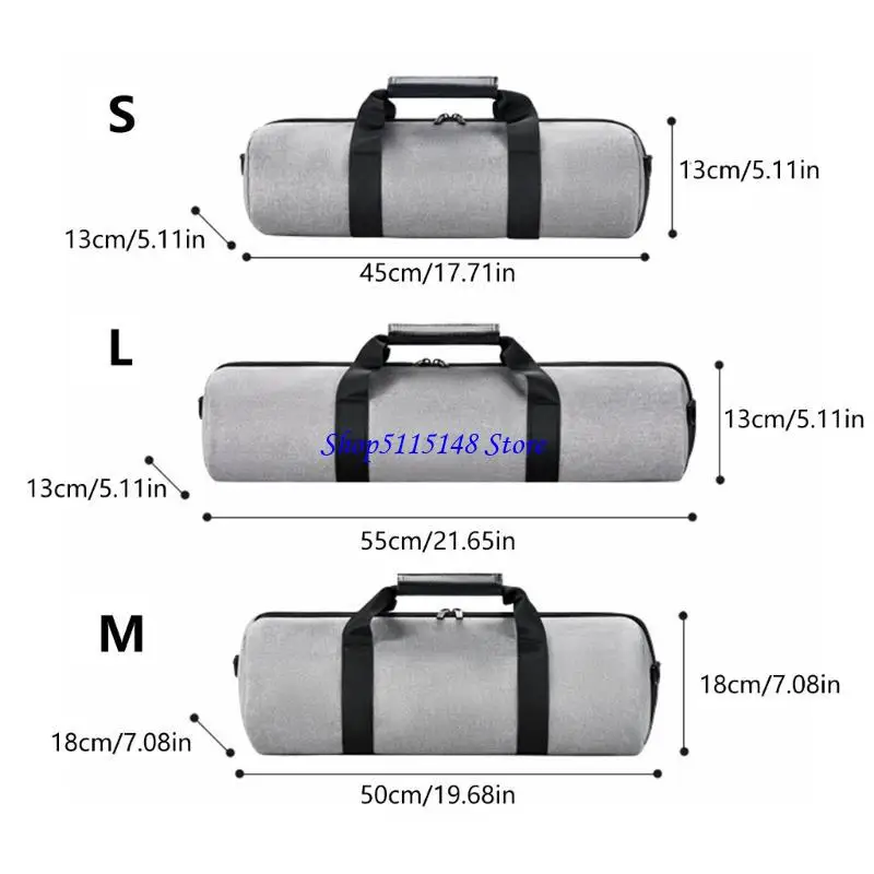 F3MA حقيبة حمل مريحة ثلاثية القوائم قابلة للتعديل بحزام كتف للتصوير الفوتوغرافي #6