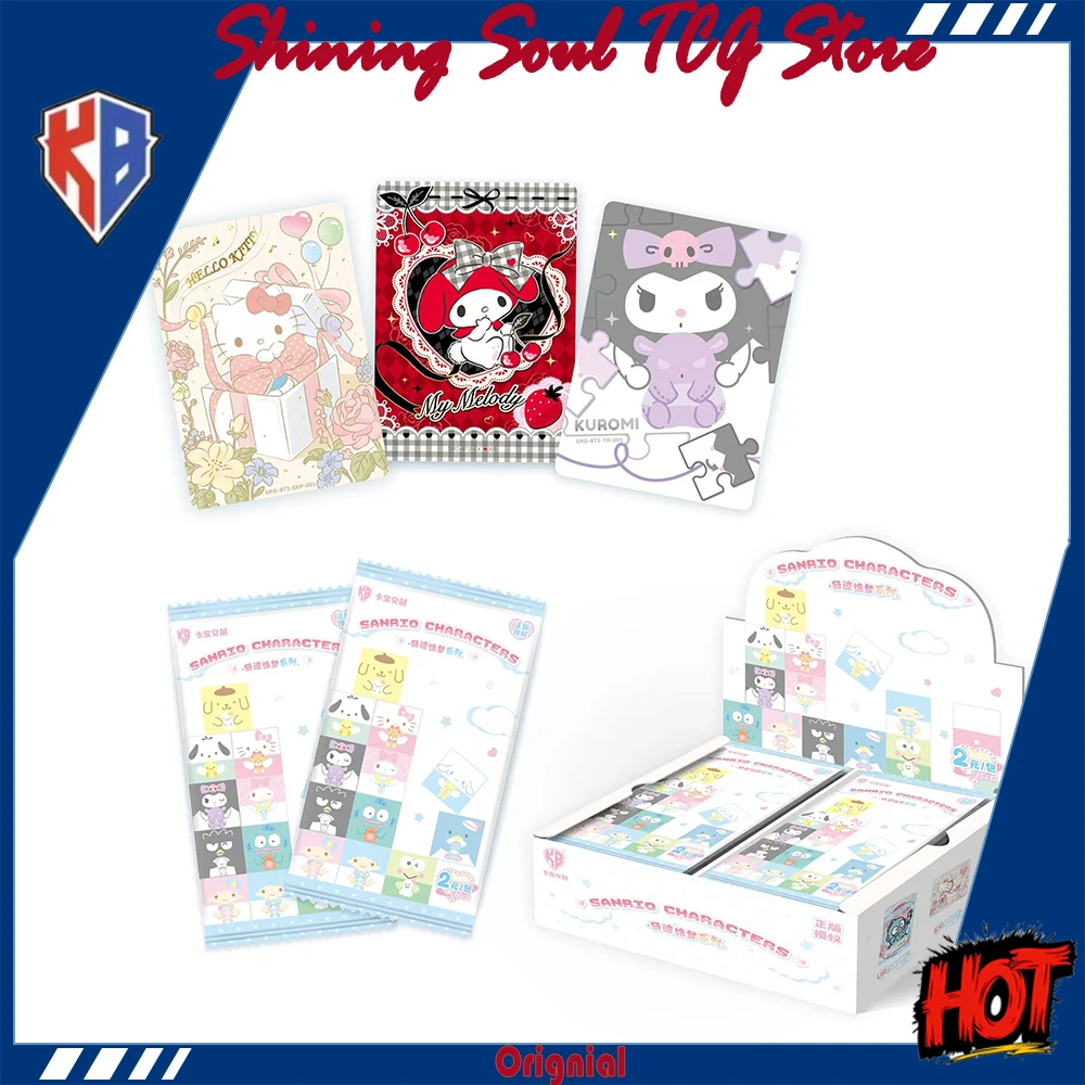 

Genuine KABAO Sanrio Family's Miracle Dream Series 8th Release Collector's Card Anime Collectible Cards Toys birthday gift