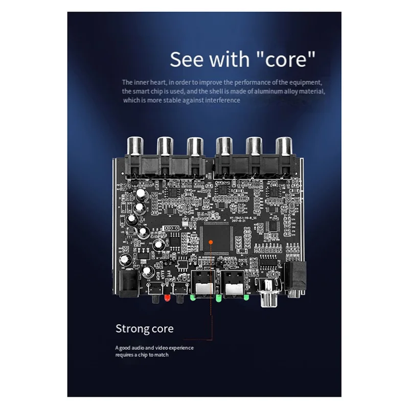 

N11R Decoder 5.1 Channel DTS For Dolby AC-3 Source Code PCM Digital Fiber Coaxial To Analog Audio Module