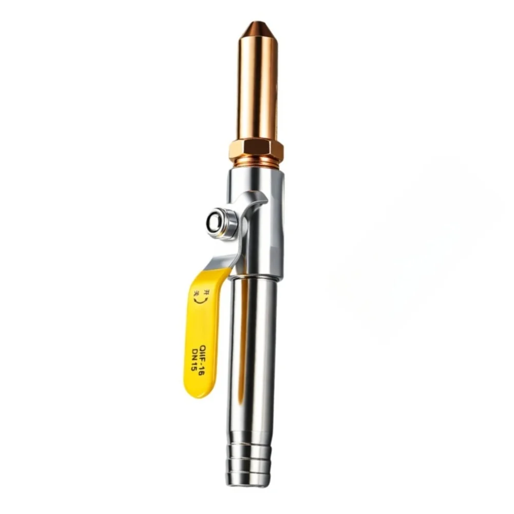4mm Detachable High Pressure Water Sprayer Nozzle M‘etal Valve Control For Car Wash Glass Cleaning G’arden Hose Tool Accessories