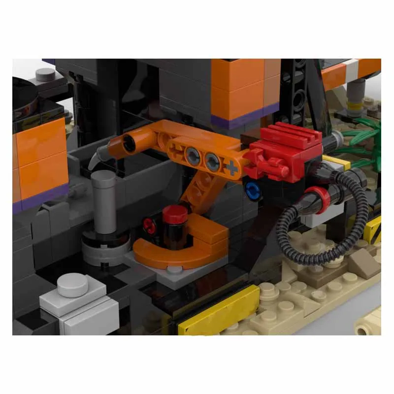 1506 pièces MOC- 128471   Jeu classique, blocs de Construction d'automatisation, modèle de jouet, cadeau d'anniversaire, cadeau de noël pour enfants