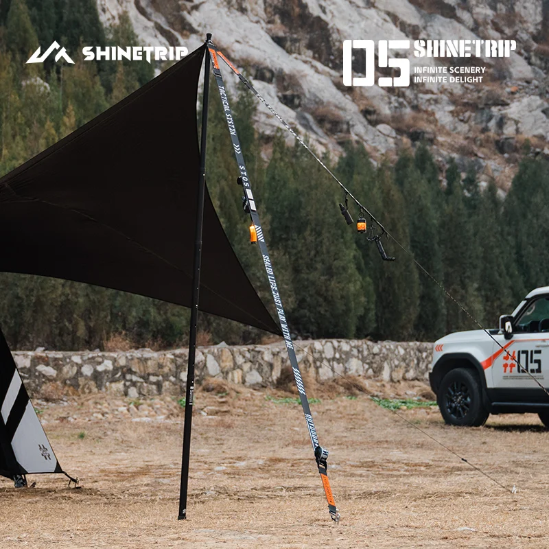 

﻿ SHINETRIP Wind Whisper Tactical Rope for Tent Canopy Strap Compact And Portable Tent Canopy Strap For Outdoor Camping