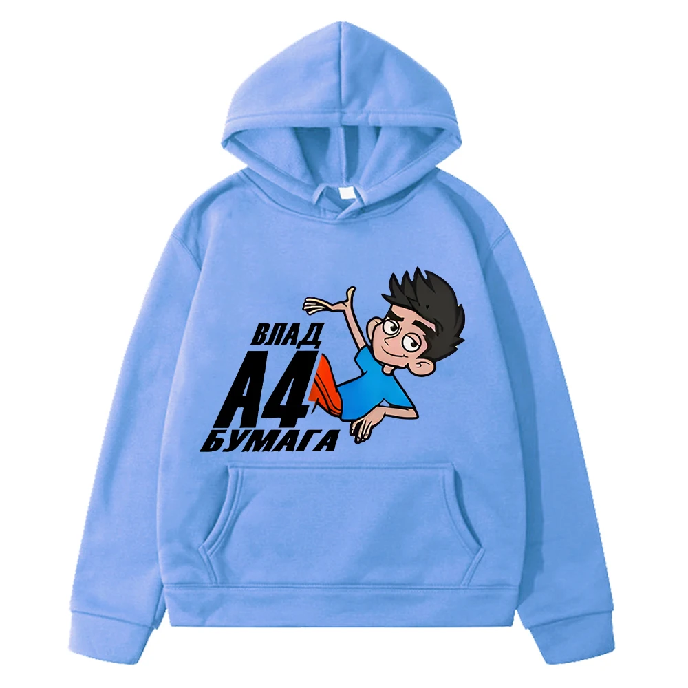 

Влад a4 Бумага kids anime hoodie Autumn Fleece Sweatshirt y2k sudadera pullover Casual Merch A4 Jacket Hoodies boy girls clothes