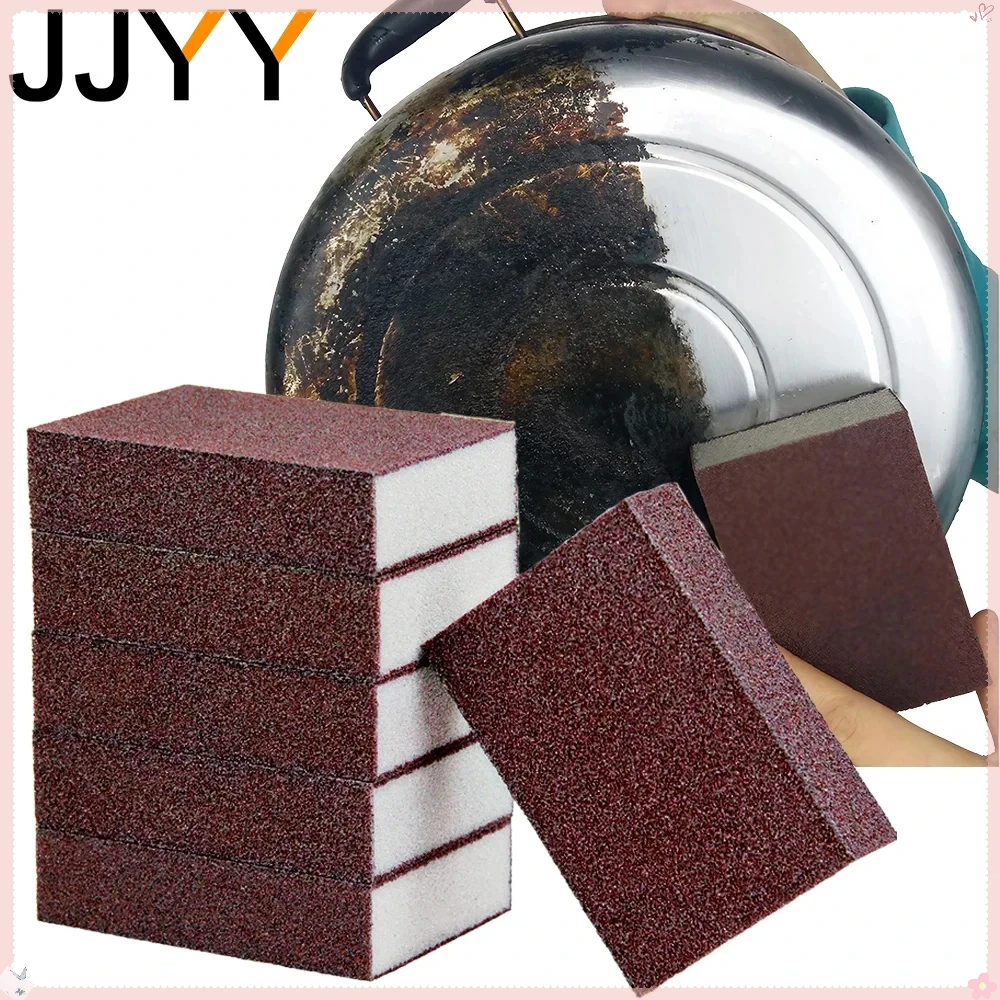 JJYY Diamond Sponge Scrubber Silicon Carbide Kitchen Pot Brush for Effective Cleaning and Dishwashing Pot Renovation