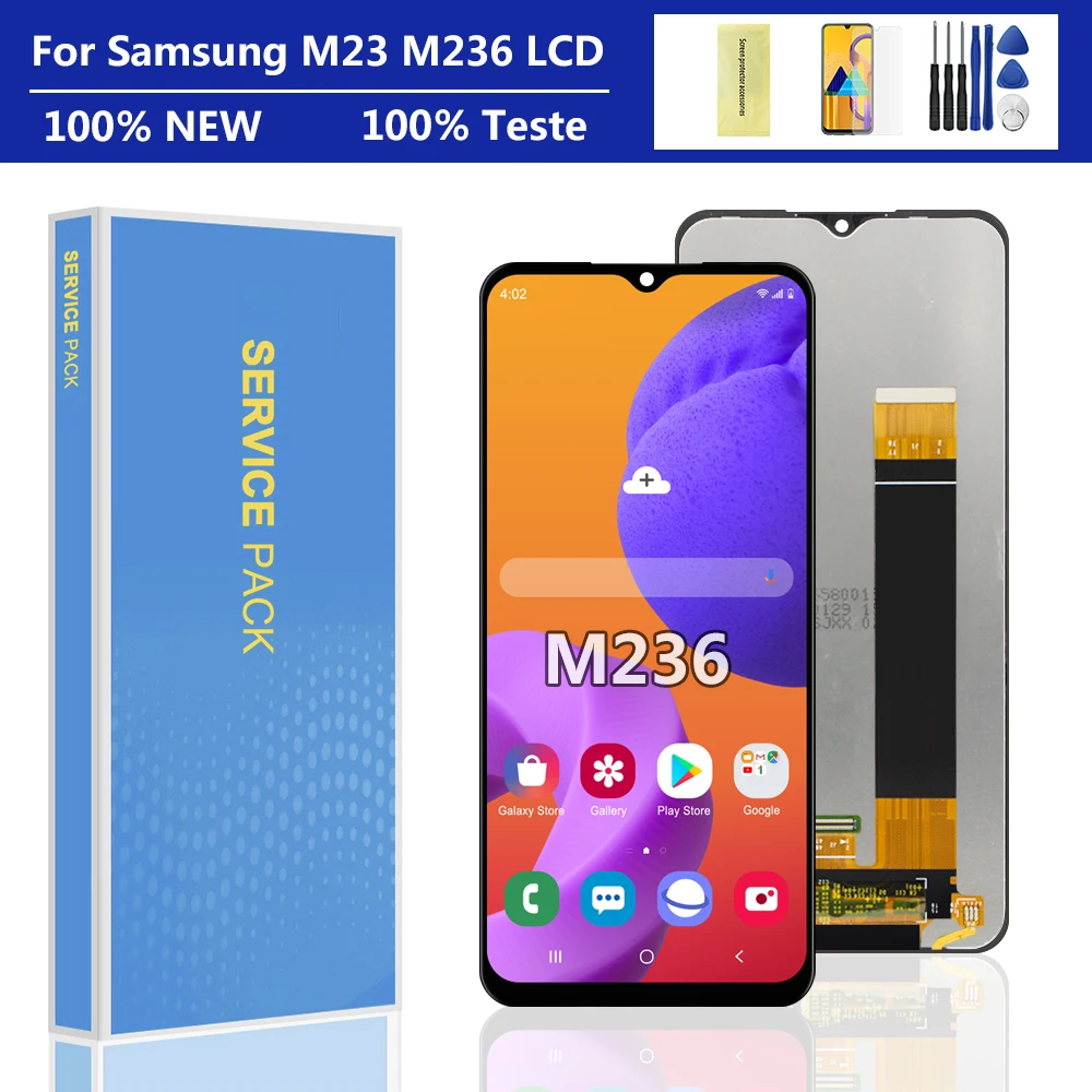 High Quality For Samsung Galaxy M23 Display M236 LCD Touch Panel Screen Digitizer Display For Samsung M23 LCD M236B/DS LCD