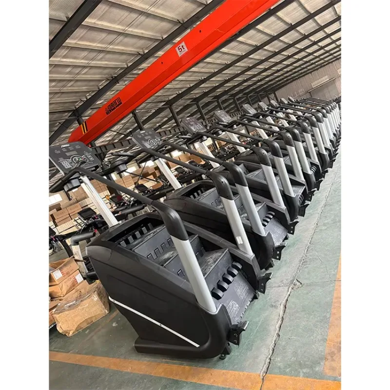 Máquina comercial de escalada de escada para academia, exercício cardiovascular, mestre/stepper, equipamento de treino, máquina elétrica de escalada