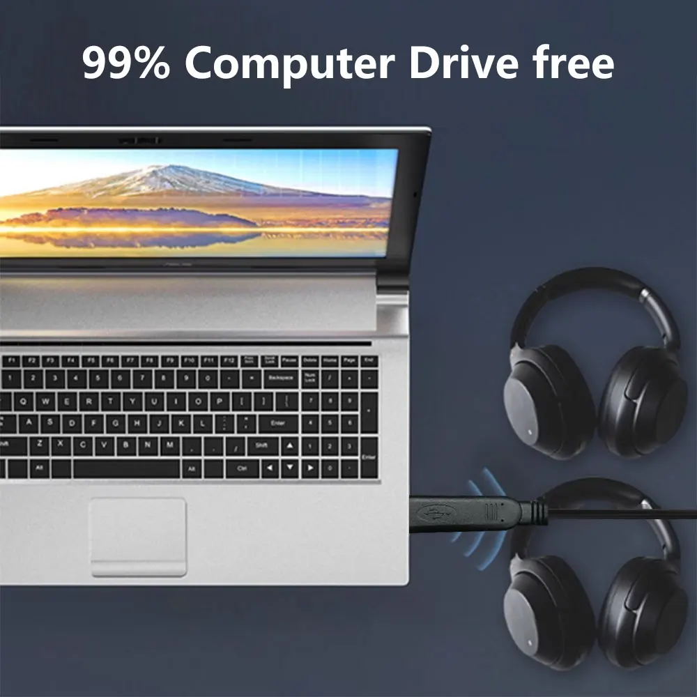 Universale Bluetooth 5.0 Ricevitore Convertitore Audio USB 3.5MM AUX Amplificatore Altoparlante Cavo Audio Adattatore Per TV PC Cuffie Auto