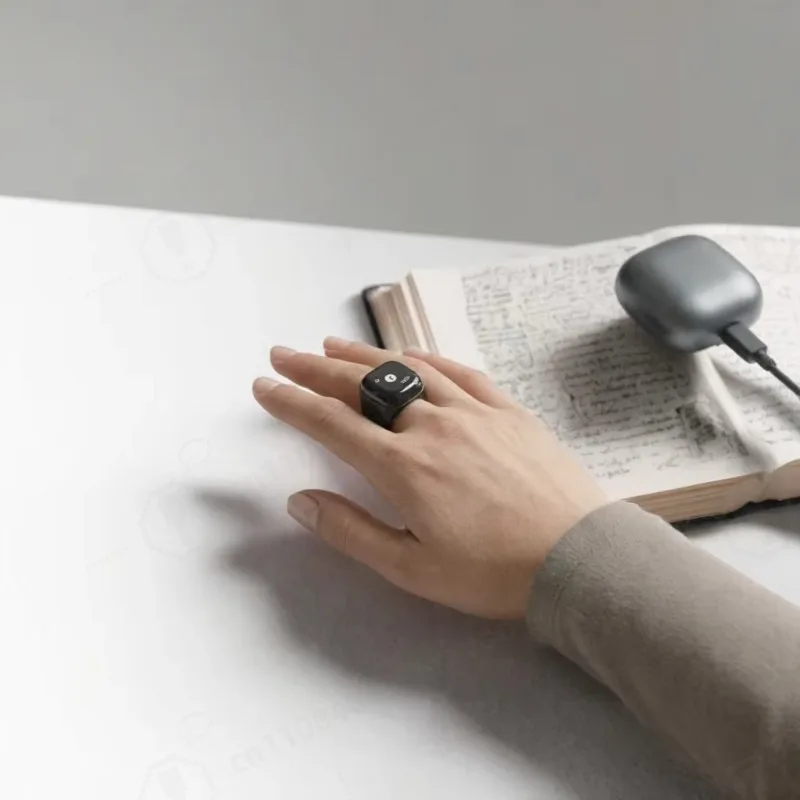 Alloy Smart Digital Prayer Ring, Electronic Tasbih Counter, 5 Reminder Modes, Time Tracking, App Control Alarm Religious Prayer