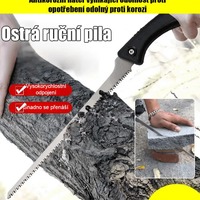 TUOSEN Gardening hand saw SK5 stainless steel portable wallboard saw pruning saw bonsai woodworking saw saw phoenix tail saw