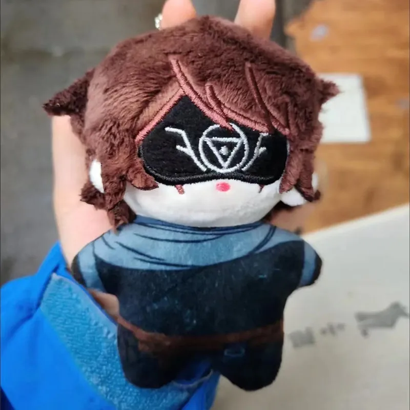 Anime Plush Doll Asymmetrical Identity V Eli Clark Seer Toy Stuffed Animal Keychain Strap Bag Hanging