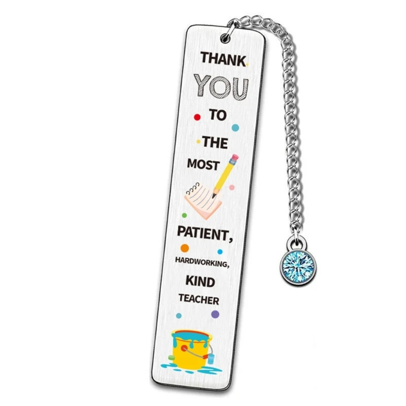 บุ๊คมาร์คโซ่โลหะบุ๊คมาร์คอุปกรณ์แบ่งหน้าหนังสืออ่าน