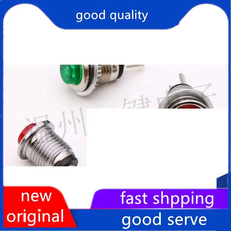 10pcs original new Opening 8MM Small Mini Button Switch DS-101 Unlocking Self Reset Push On Inching Button Circular Switch