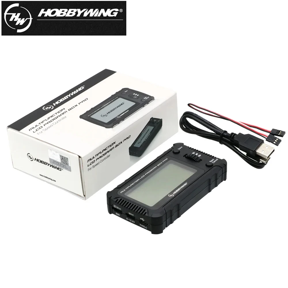 Многофункциональный ЖК-программный блок Hobbywing Pro Ota Parameter/обновление прошивки, аккумулятор 1-8s для Platinum Xerun Ezrun Seaking Pro Esc