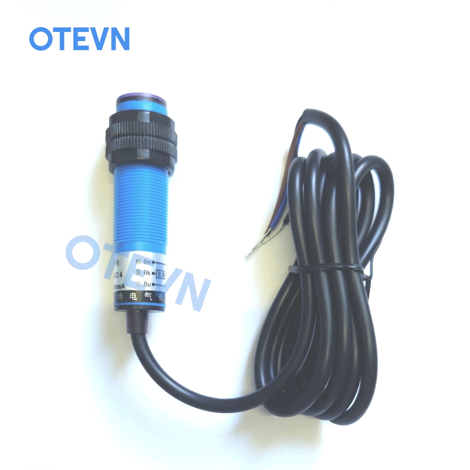 E3F DS10C4 M18 Diffuse Reflection Photoelectric Switch Sensor Three Wire 6V-36V NPN PNP NO NC Automation PLC