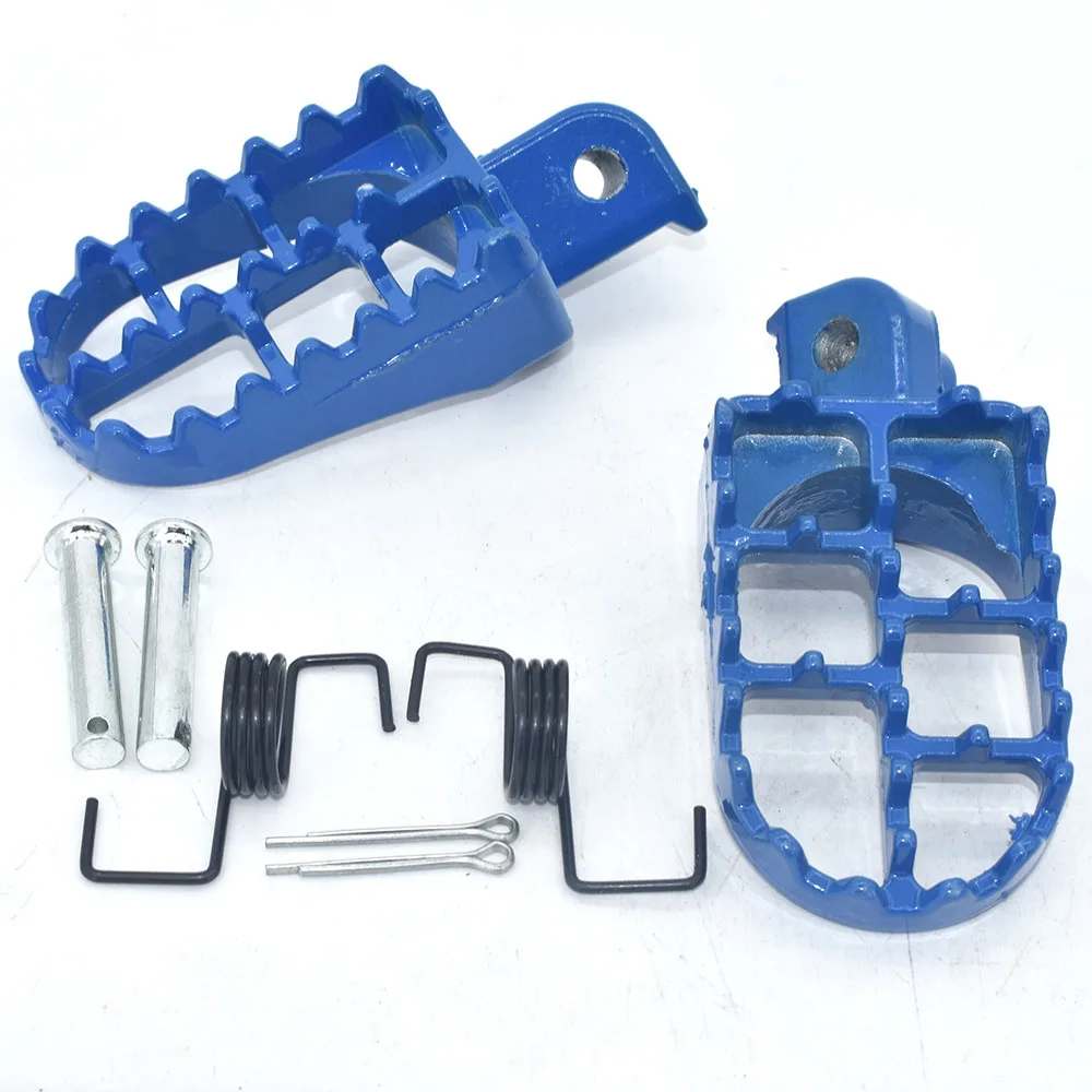 Motorcycle Foot Pegs Rests Footpegs For XR50R CRF50 CRF70 CRF80 CRF100F Motorbike Foot Rests Chinese Dirt Pit Bike