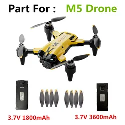 3.7V 1800mAh 3600mAh Li-Poly Battery / Propeller Blade / For M5 Drone M5 Quadcopter Toys M5 Drone Parts