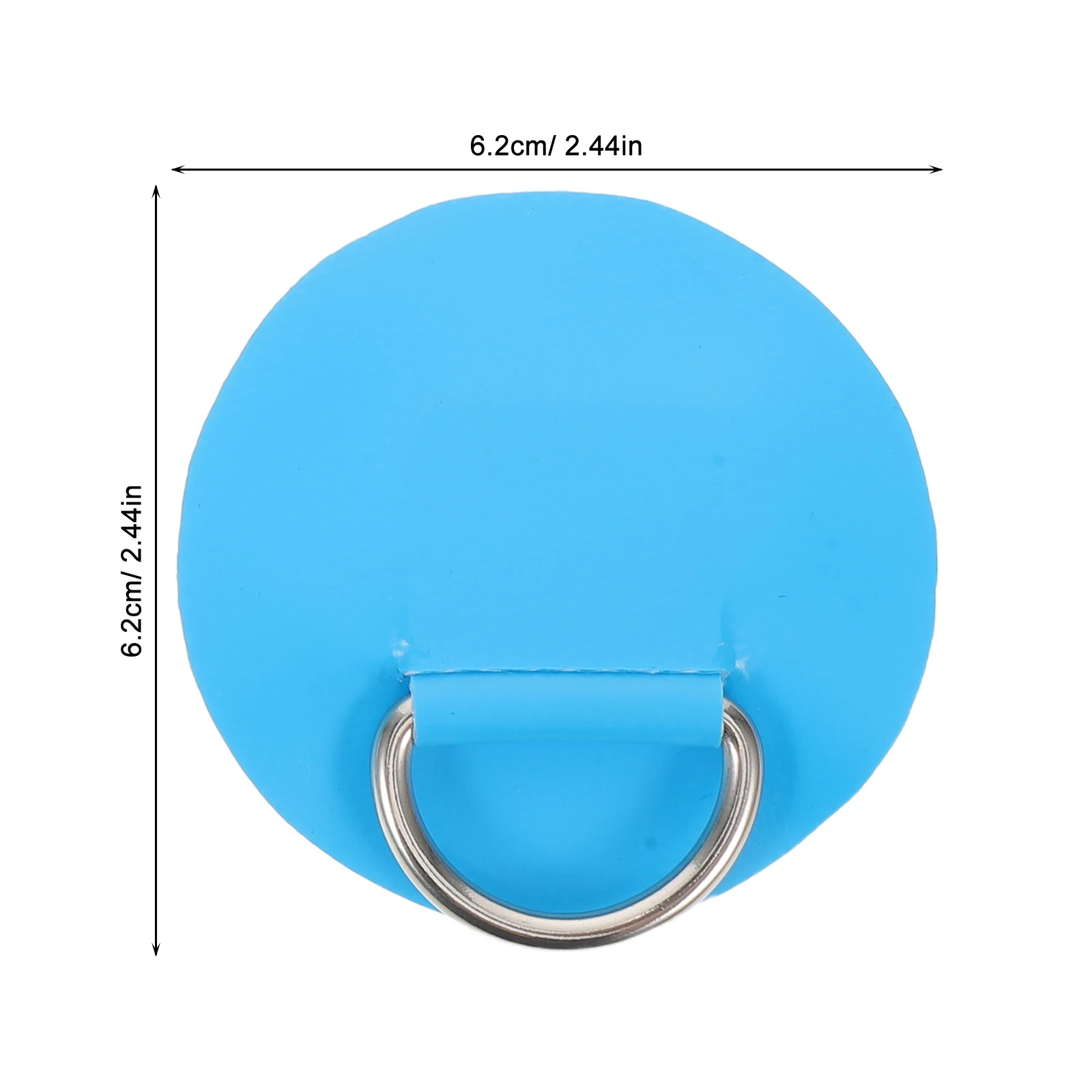 6 قطعة كاياك D حلقة التصحيح الأزرق الثقيلة مشبك تصميم ل Paddleboard كاياك الصيد اكسسوارات نفخ مجداف مجلس كليب #4