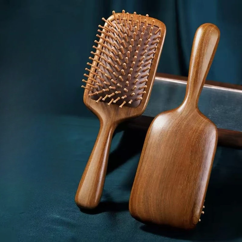

Air Cushion Massage Comb, Sandalwood Comb, Airbag Comb, Home Scalp and Hair Comb