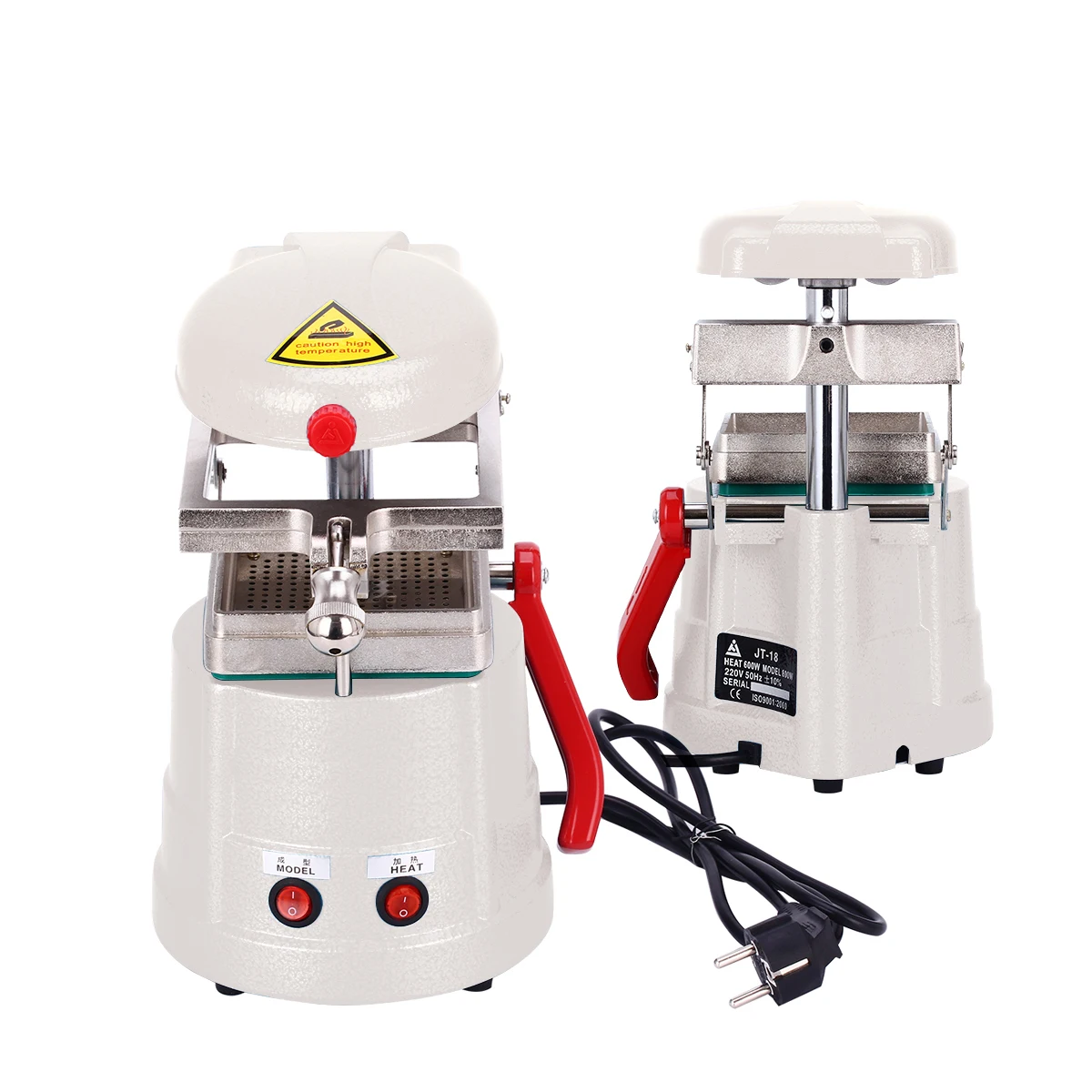 AZDENT Dental-Vakuumformmaschine JT-18: Wärme-Thermoformgerät für Zahnspangen und Retainer – Dentale Formgebungswerkzeuge und -ausrüstung – Detail 8