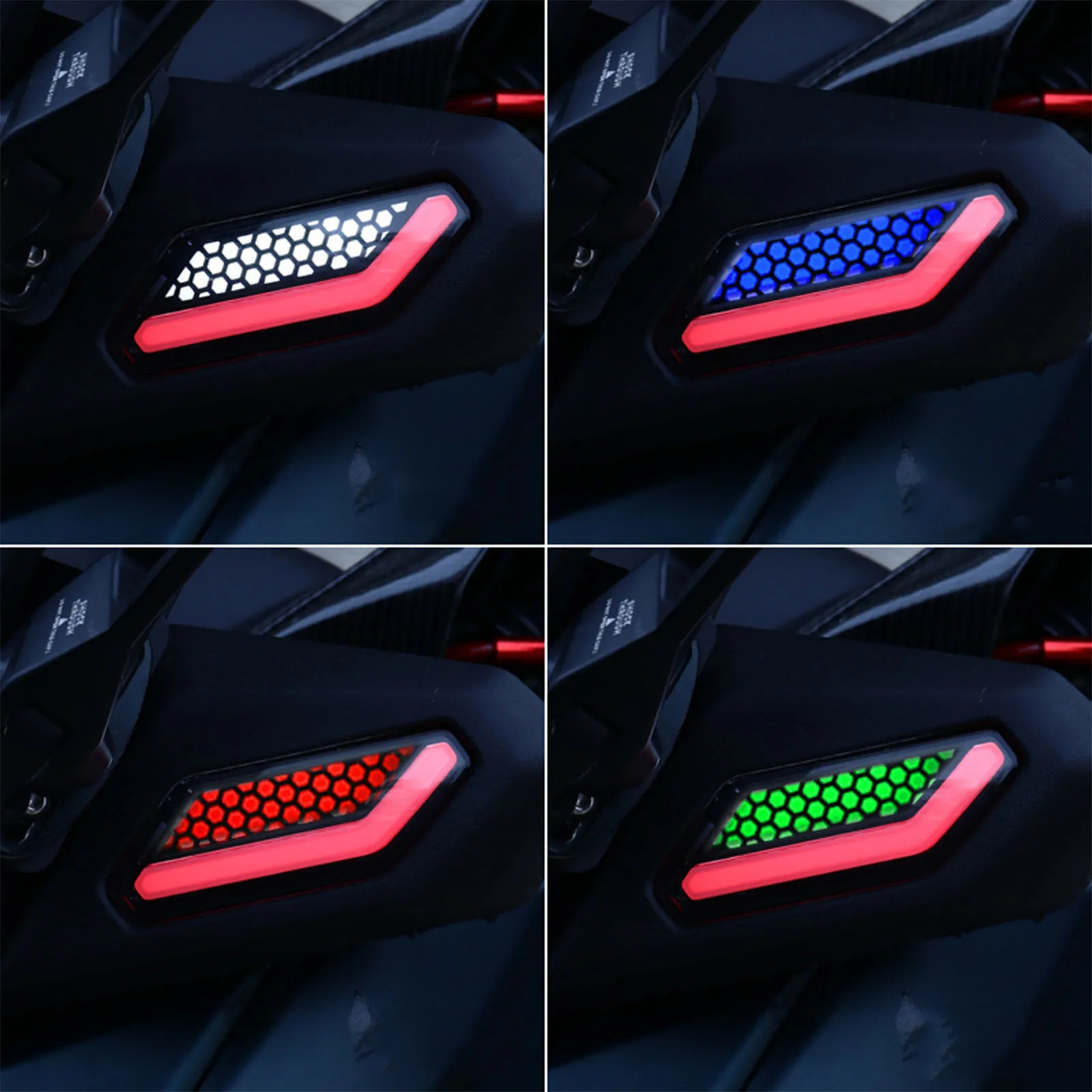 

For Yamaha XMAX300 Motorcycle Turn Signals Assembly Daytime Running Lights APP Control Color Change Motorcycle Accessories