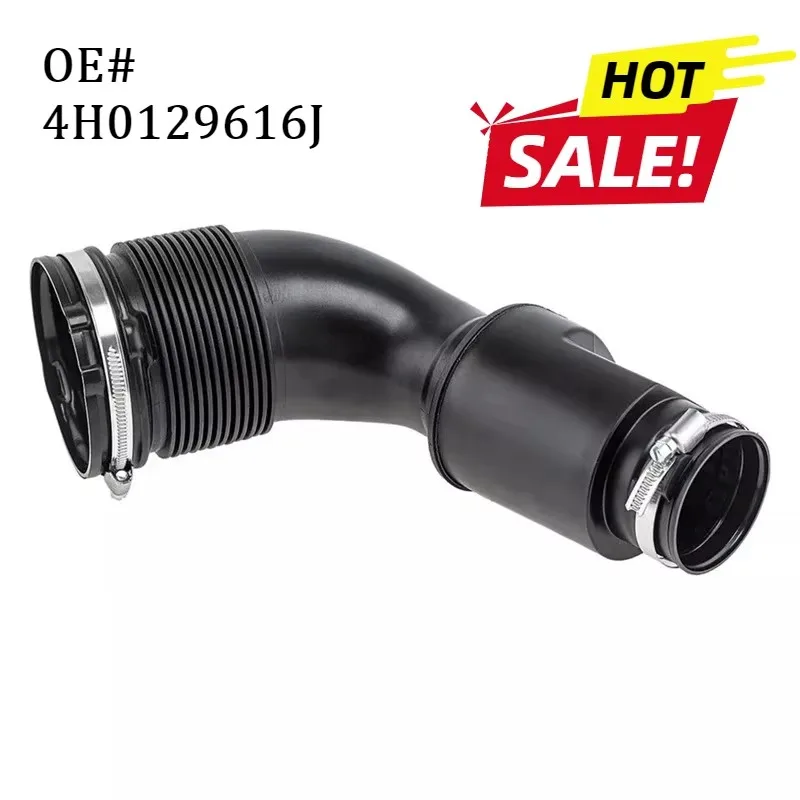 

Car Engine Air Intake Hose Pipe Set Left & Right for Audi A8 D4 S8 4.0L 4H0129615E 4H0129616J - OEM 04F129615E 04F129616J