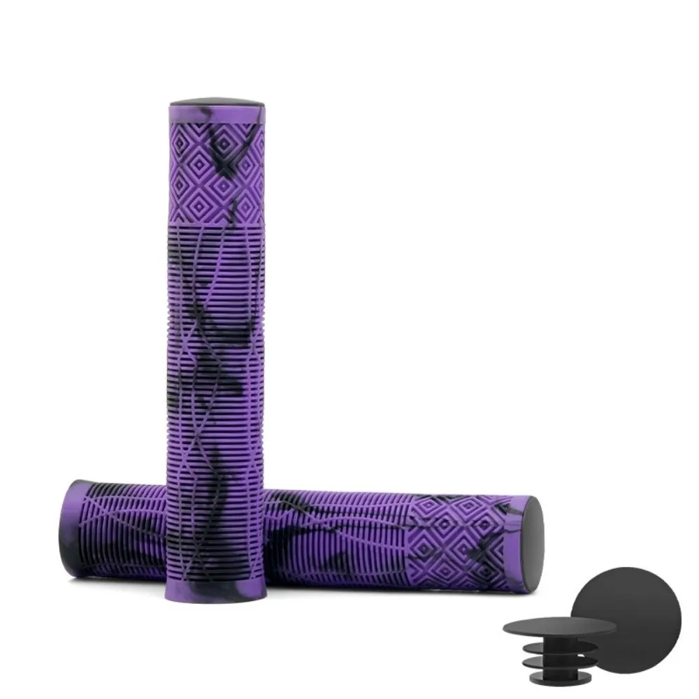 

165mm Length Bicycle Grips Soft Rubber Non-Slip Bike Handlebar Cover Thickening Shockproof Mountain Bike Handlebar Cover