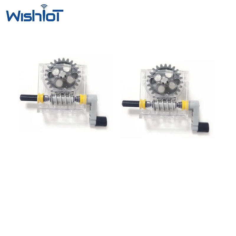 MOC 터보 기술 블록 기어 부품 클리어 터보 박스 6588/4716/3648 조립 장난감 소형 브릭 교체 액세서리
