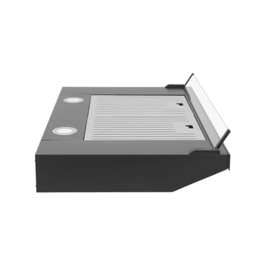 شفاط نطاق تحت الخزانة مقاس 30 بوصة مع محرك طرد مركزي مزدوج 900 CFM 3 سرعات نظام تهوية للمطبخ يتميز بإعادة الاستخدام