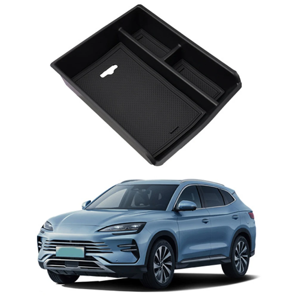 Byd song plus、センターコンソールオーガナイザー、トレイアクセサリー、チャンピオンエディション、2023用カー中央コンソール収納ボックス