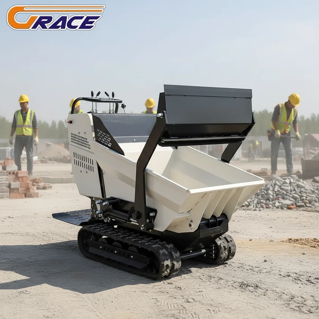 

Crawler Mini Dumper 500kg EURO 5 EPA Factory Direct Sale High Reliability Fast Shipping