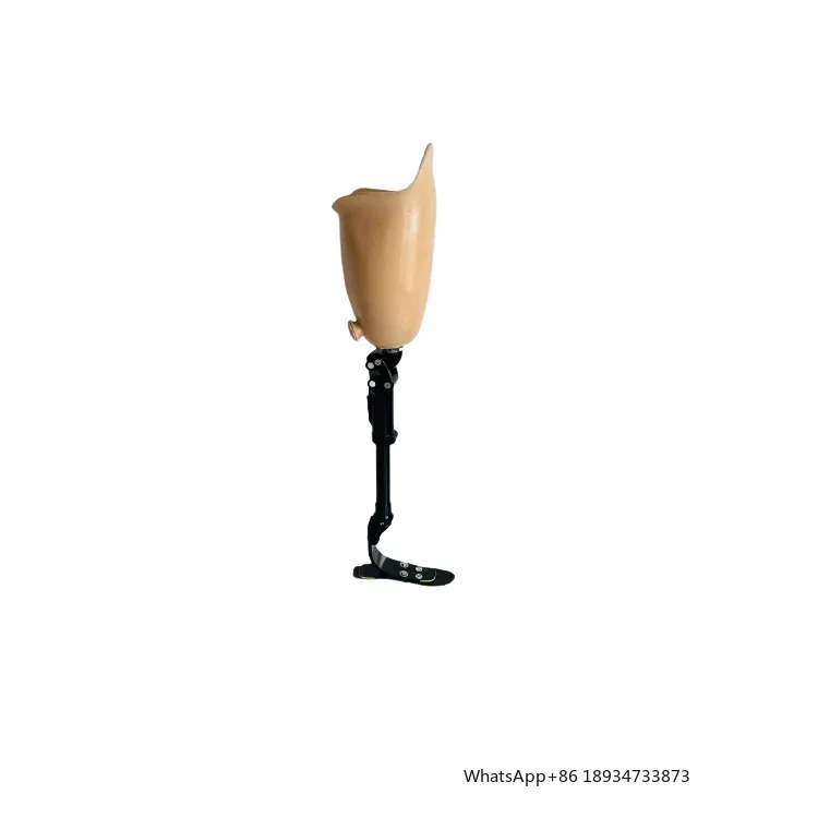 Left Right Leg Prosthesis with Artificial Knee Steel Orthotics for AK Artificial Limbs Class I Medical Supply