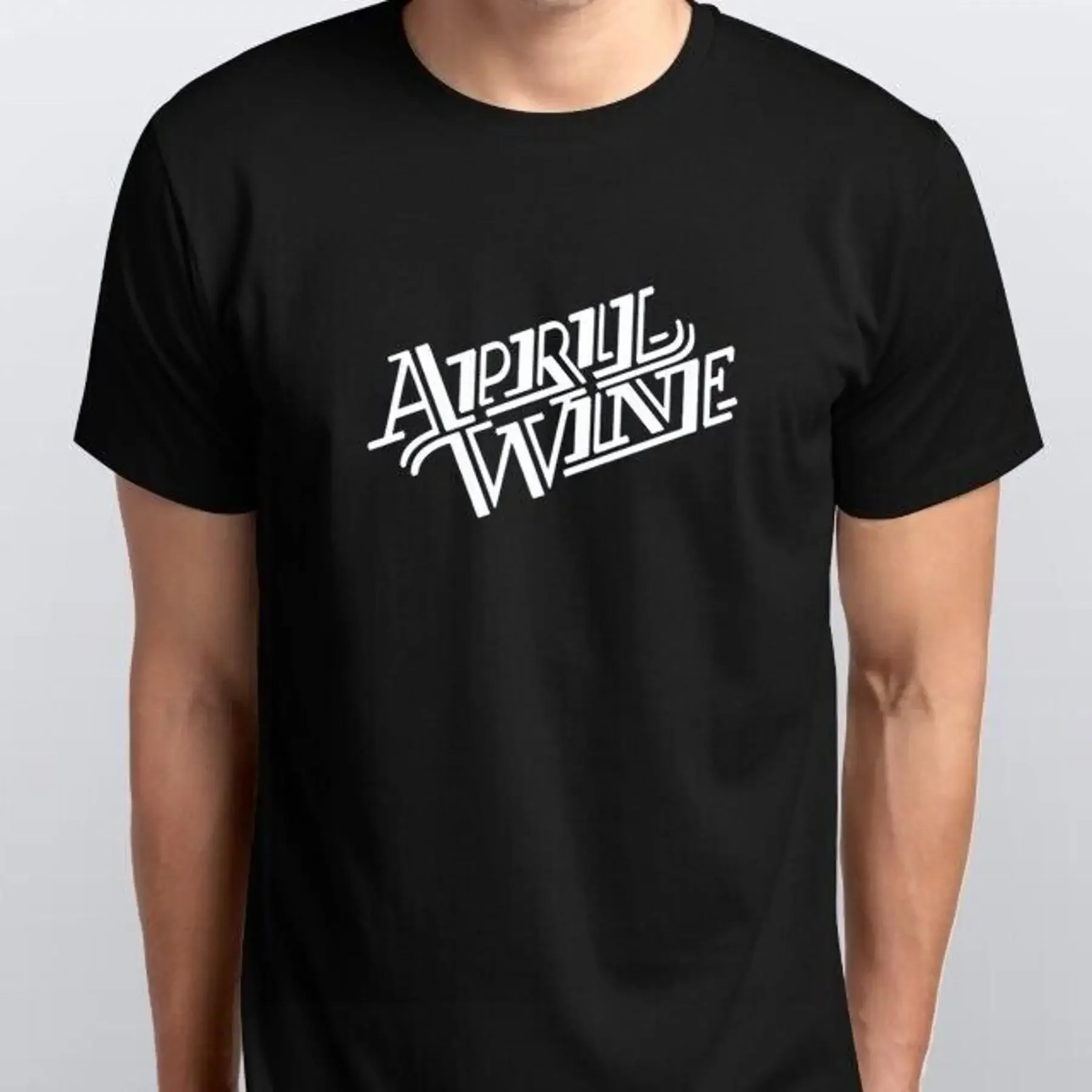 

Новая ФУТБОЛКА APRIL WINE Все размеры S M L XL XXL цвета черный белый