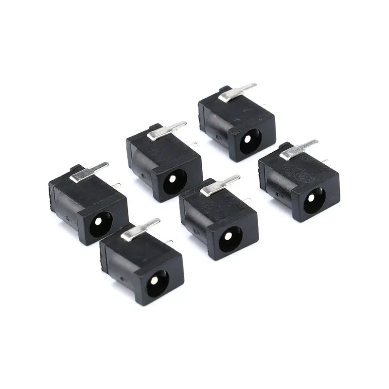 10PCS DC-002 3.5*1.3 MM Male DC Plug/DC Power Jack Female Charging Socket 3.5 x 1.3mmMini DC Socket Female 3.5x1.1 mm Connector