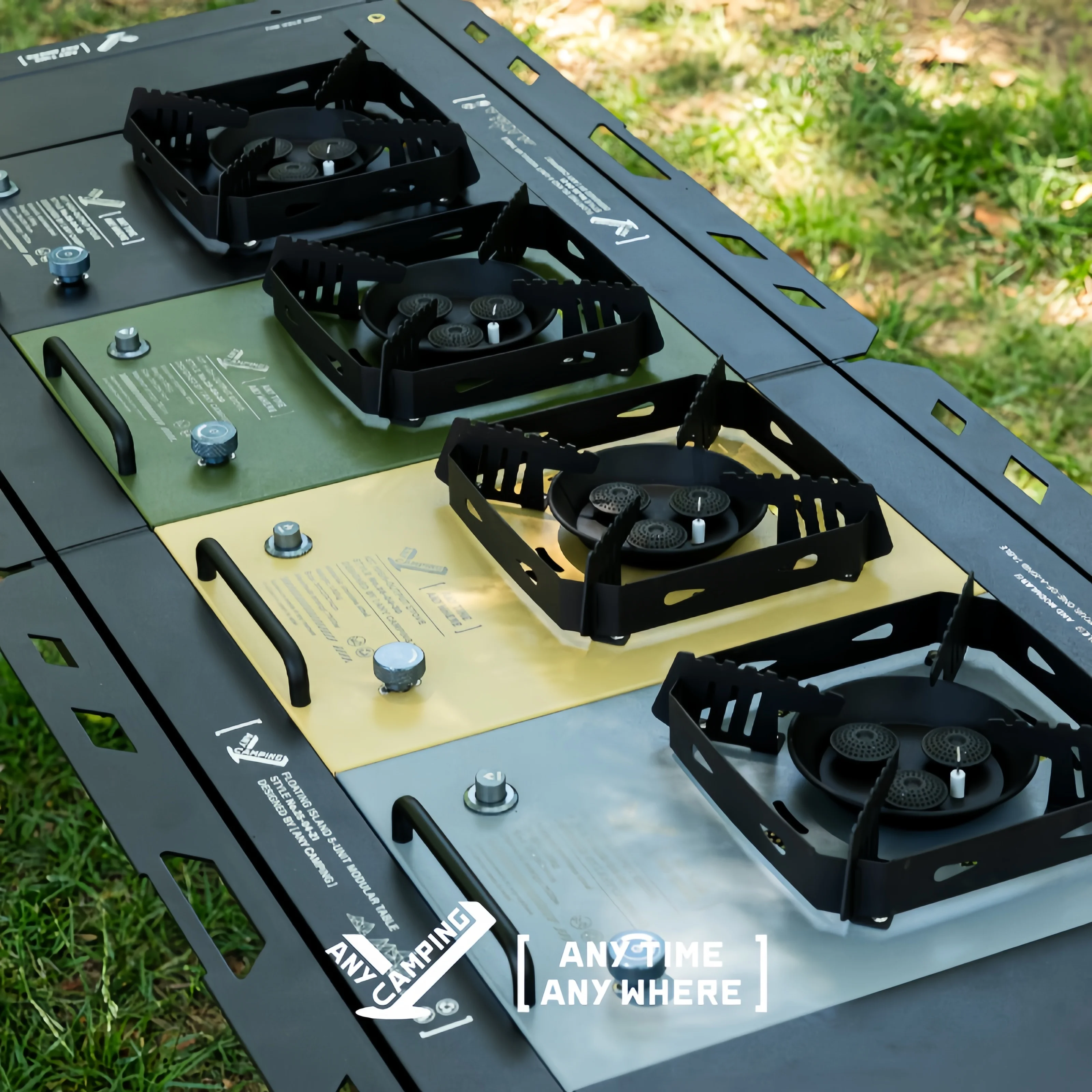 Camping Cooking No Gas - 1-Устройство IGT: Мощная портативная модульная газовая