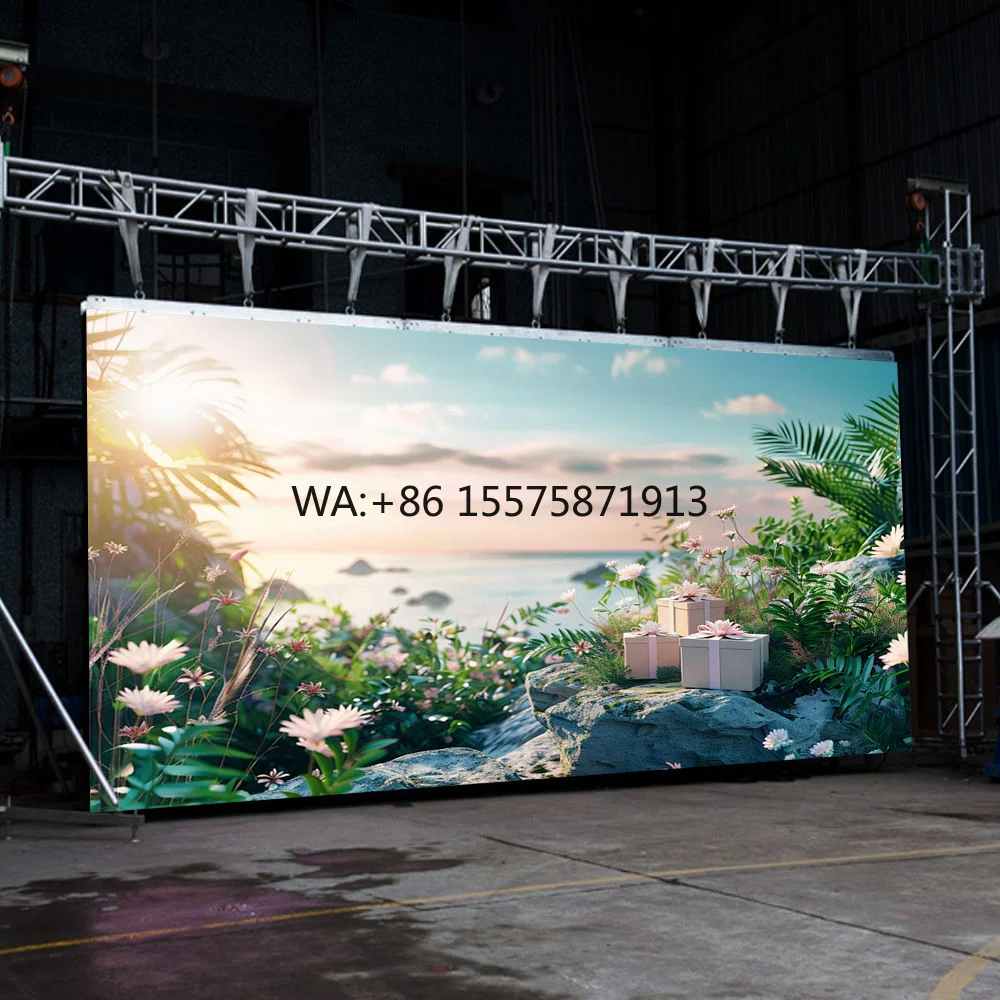 

P3.91 DJ HD Открытый водонепроницаемый светодиодный пиксельный экран Свадебный фон Прокат видеостенная панель для мероприятий